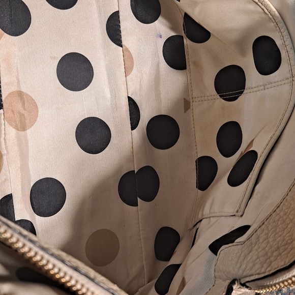 Kate Spade Grove Court Lainey Pebble Leather 3 compartment Satchel - Picture 7 of 11